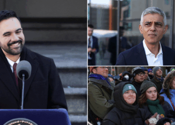 Sadiq Khan sparks NEW row after celebrating inauguration of first New York City mayor to swear on Koran: 'Inspiring!'