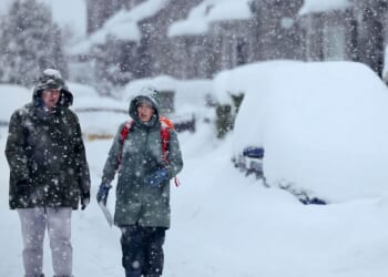 Snow forecast maps show new 15 inch blizzards hitting 14 counties in England - full list | Weather | News