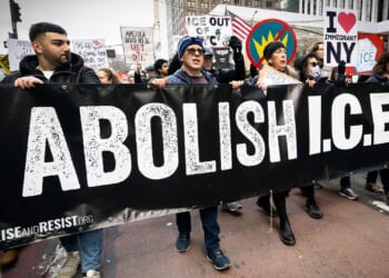 Support for abolishing ICE surges after fatal shooting and raids