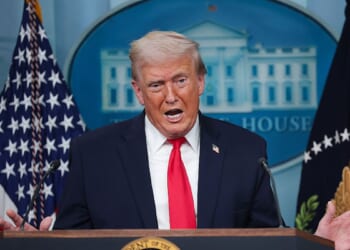 Trump Says Admin Isn’t Good At ‘Promoting’ Economic Success As Voters Hear ‘Fake News’