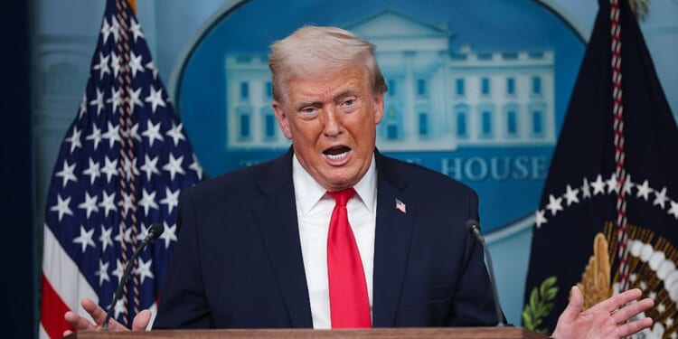 Trump Says Admin Isn’t Good At ‘Promoting’ Economic Success As Voters Hear ‘Fake News’