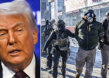 Trump's six-words show he's cracking under the strain of ICE raids | US | News