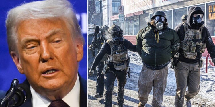 Trump's six-words show he's cracking under the strain of ICE raids | US | News