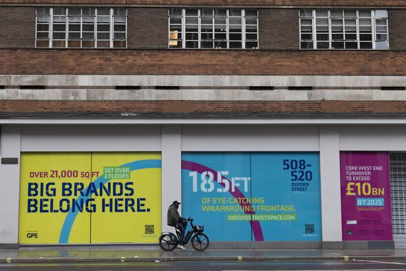 closed stores in oxford street london