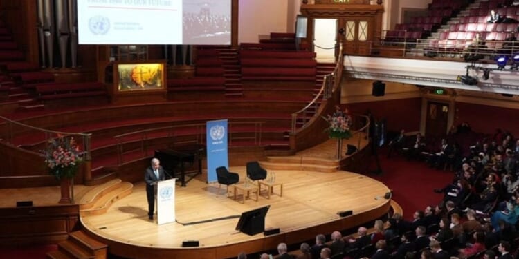 UN at 80 needs ‘timeless compass’ of Christian values, Cardinal Nichols tells Westminster gathering