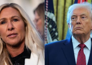 White House says Marjorie Taylor Greene Sold President Trump Out To Lefty Protesters