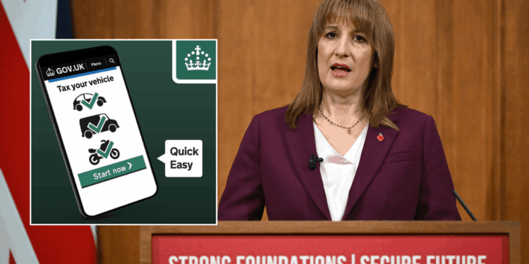 Rachel Reeves' car tax hike forces petrol and diesel drivers to pay for Labour's 'economic failure'