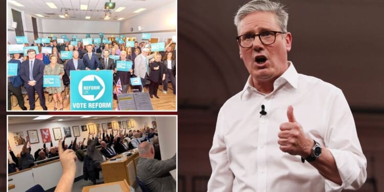 Basildon turns to Reform as Keir Starmer faces 'day of reckoning' for cancelling elections