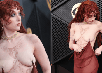 Chappell Roan sparks fiery Grammys debate as viewers blast 'inappropriate' topless dress: 'Put some clothes on!'