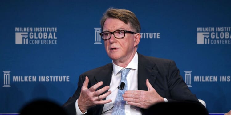 Peter Mandelson reported to police over files leaked to Jeffrey Epstein