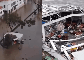 Travel chaos looms for Britons after popular holiday hotspot battered by devastating weather