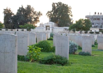 British and allied war graves bulldozed in Palestinian cemetery
