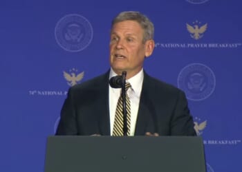 Bill Lee shares how faith guided him at Nat'l Prayer Breakfast