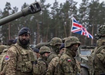 Britain 'struggling' to keep pace with Europe in rearming military despite Russia threat