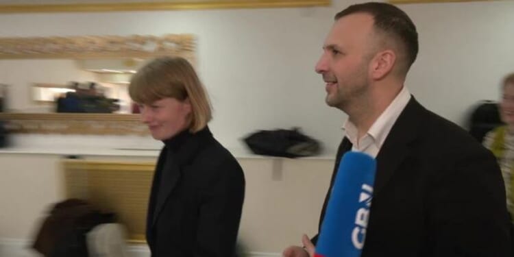 Zack Polanski calls Nigel Farage a 'sore loser' before refusing to answer question about Winston Churchill statue