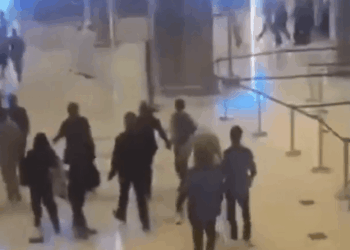 Dubai airport evacuated after Iran bomb strike as thousands of Britons face being stranded