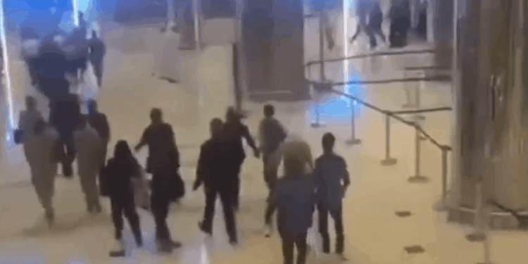 Dubai airport evacuated after Iran bomb strike as thousands of Britons face being stranded