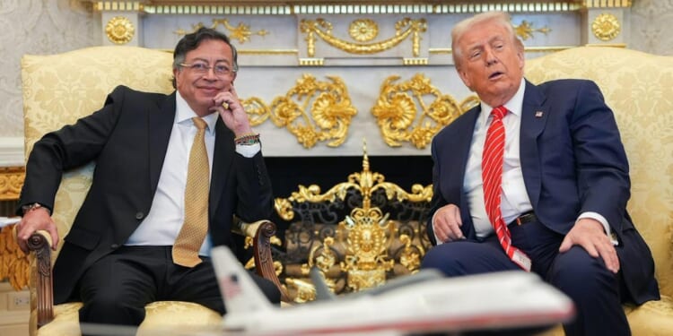 After Months Of Threats And Insults, Trump Finally Meets With Colombian President