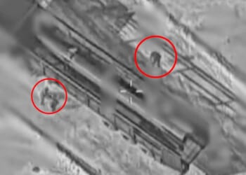 Bird’s-Eye Video Shows U.S.-Israel Strike That Stopped Iran Missiles Cold