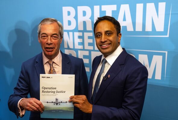 Reform UK's Zia Yusuf Gives A Speech In Dover Reform UK's Zia Yusuf Gives A Speech In Dover
