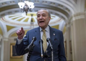 Chuck Schumer Steps in It When Asked About the Refusal to Stand for Americans During the SOTU – RedState