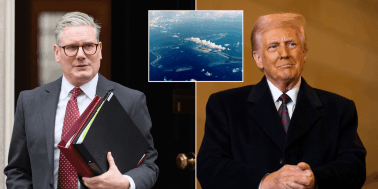 Donald Trump set to APPROVE Labour's Chagos surrender after latest U-turn