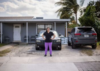 Florida woman was fined over $100,000 for parking on her own grass