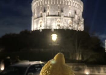 King receives bitter-sweet gift from Palestine via Bishop of Norwich