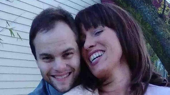 Ben Ford cuddles mum Kim West Ben Ford cuddles mum Kim West