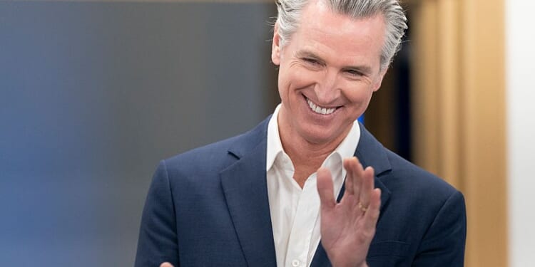 Newsom downplays LGBT issues in an attempt to appear less radically left than other Democrats