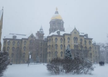 Notre Dame students are taking their Catholic faith more seriously than the administration