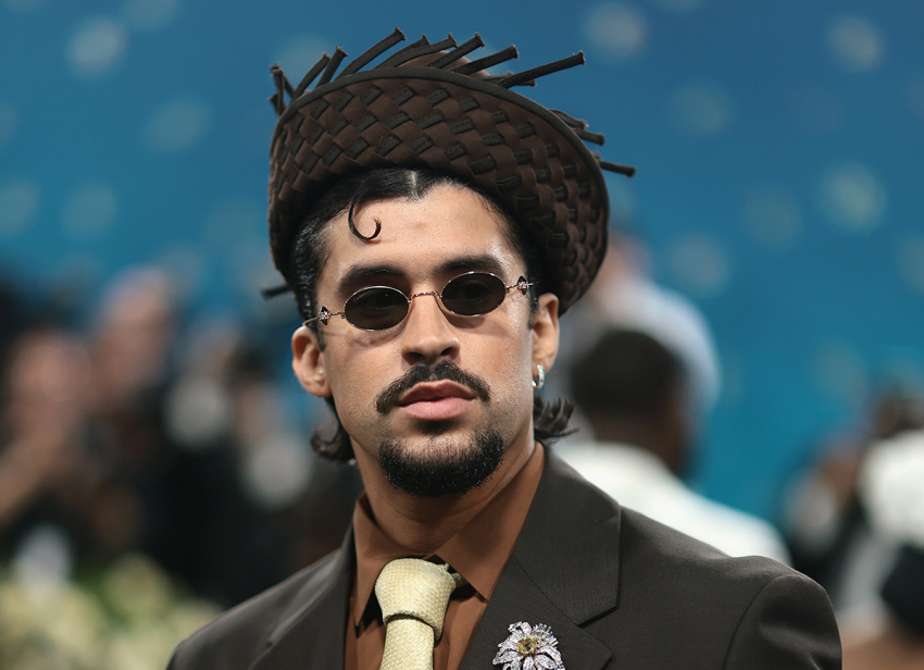 Bad Bunny attends the 2025 Met Gala at Metropolitan Museum of Art on May 05, 2025, in New York City. 