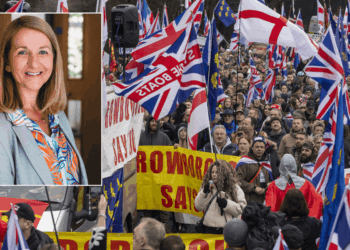 Police and crime commissioner storms out of hearing after being censured for joining anti-migrant demonstration