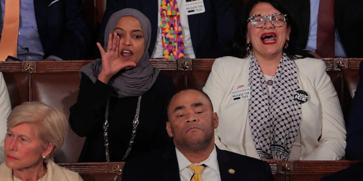 Rashida Tlaib Appears To Chant ‘KKK’ During Trump’s SOTU