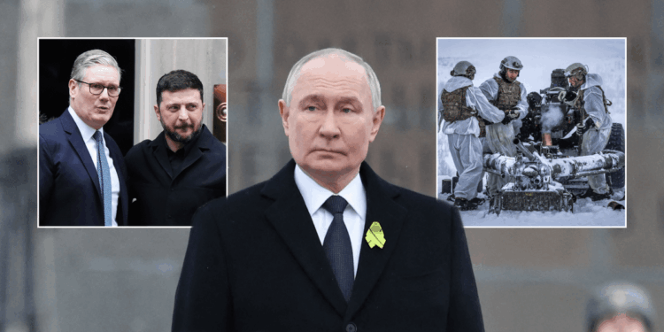 Russia confirms British soldiers will be 'legitimate targets' if Keir Starmer deploys troops to Ukraine