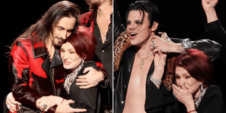 Sharon Osbourne left in tears on Grammys 2026 stage as Yungblud shares Ozzy Osbourne nod after award win