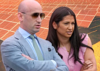 Stephen Miller's wife Katie is advocating for solar energy