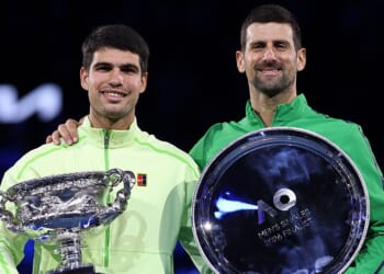 Viral video shows No. 1 tennis player Carlos Alcaraz getting blessed by Catholic priests