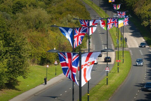 British Flags Appear Across The UK British Flags Appear Across The UK