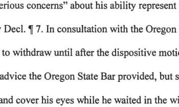 $14K Sanction for Local Counsel's Not Meaningfully Supervising Out-of-Jurisdiction Counsel