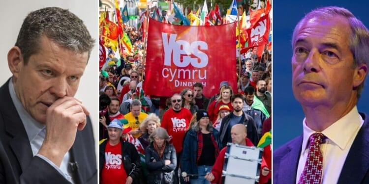 Reform fights back against Plaid Cymru's ‘quiet plot to break up the UK’ as Welsh independence threat clouds crunch vote