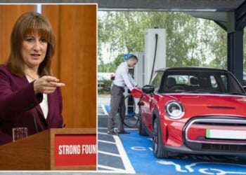 Motorists risk overpaying for EV costs as major error causes chaos ahead of Rachel Reeves' changes