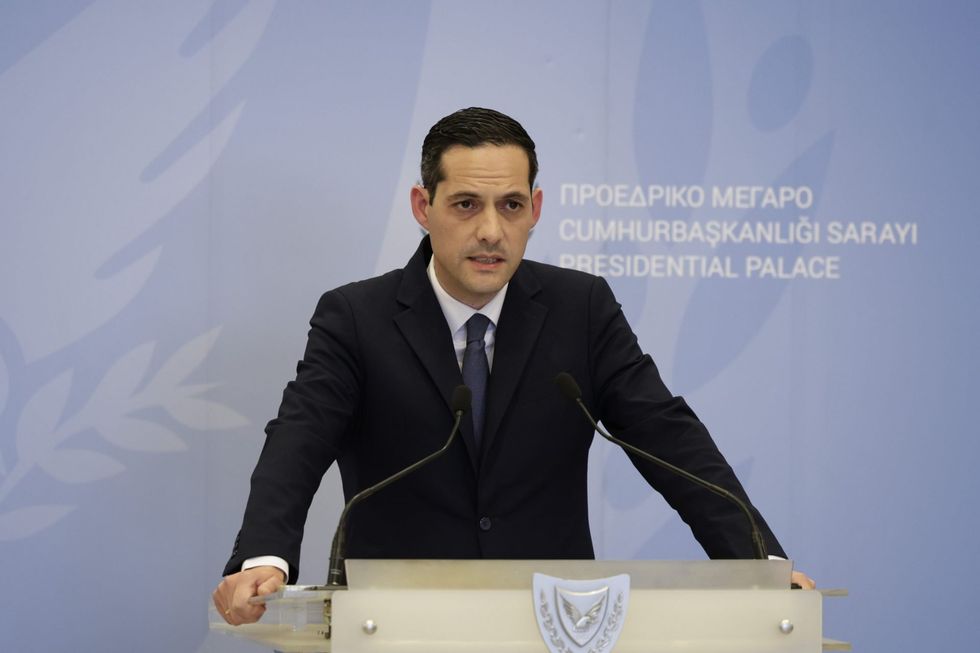 Cyprus Government Spokesman Konstantinos Letymbiotis