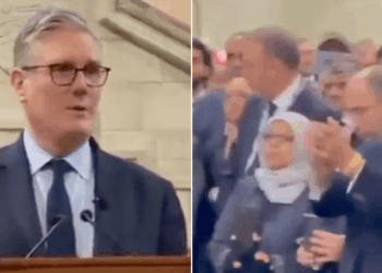 Keir Starmer receives standing ovation from Muslims at 'Big Iftar' event after making peace pledge for Palestine