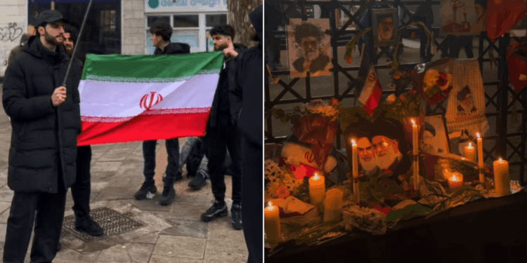 Mosques across UK hold tearful services for dead Supreme Leader who 'had British blood on his hands'