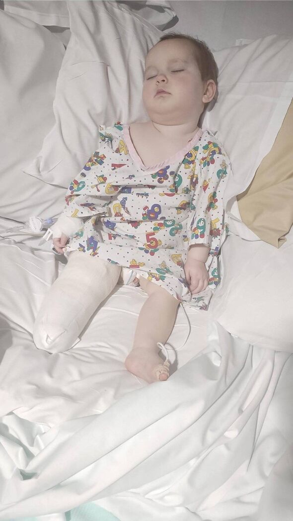 Genevieve was left disabled