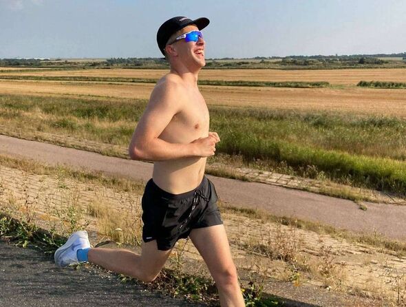 James Barker ran a marathon while undergoing chemotherapy