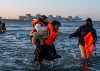 Iranian migrants massing along French coast with plan to cross English Channel