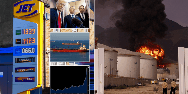 Petrol and diesel drivers brace for most expensive fuel EVER as Iran crisis poised to spark oil price turmoil