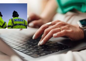 Police officers dismissed for pretending to work by weighing down laptop keys